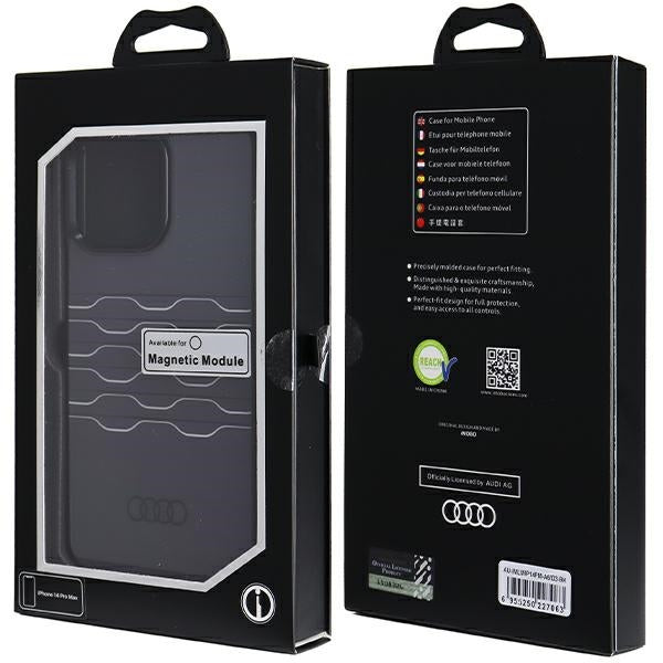 Audi IML MagSafe case for iPhone 14 Pro Max - black