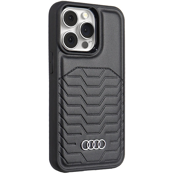 Audi Synthetic Leather case with MagSafe for iPhone 13 Pro Max - black