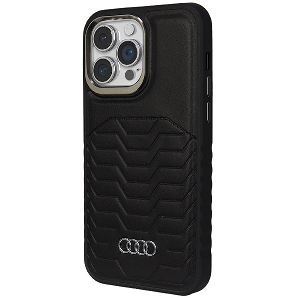 Audi Synthetic Leather case with MagSafe for iPhone 14 Pro Max - black