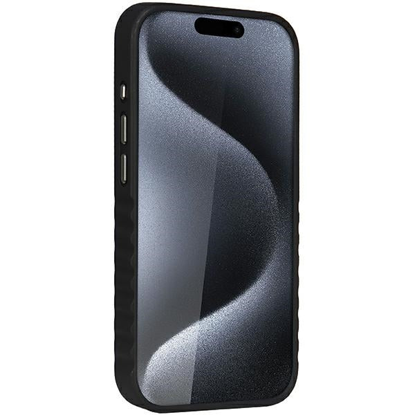 Audi Synthetic Leather case with MagSafe for iPhone 15 Pro Max - black