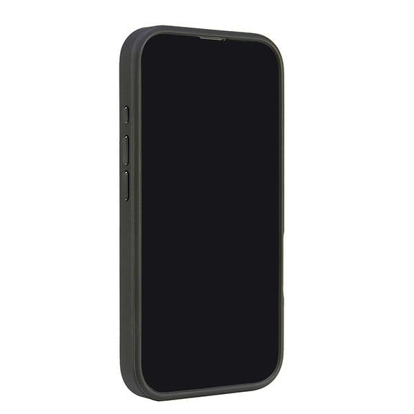 Audi Genuine Leather MagSafe iPhone 16 6.1" black-red hardcase AU-TPUPCMIP16-R8/D3-RD