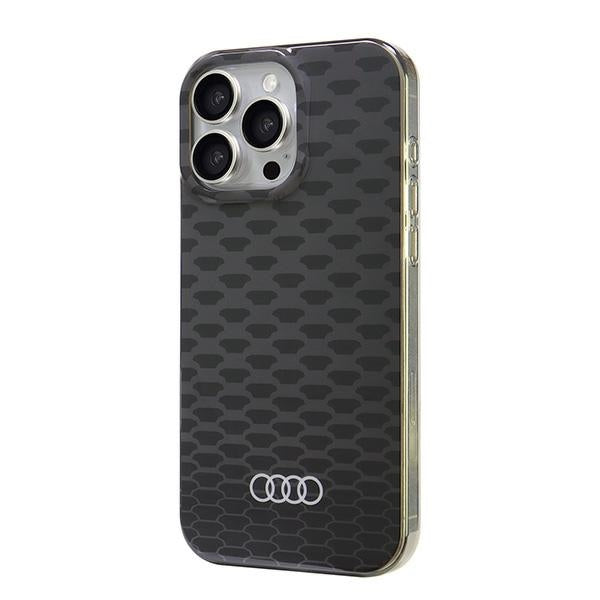 Audi IML Stitching Pattern MagSafe iPhone 16 Pro Max 6.9" black/black hardcase AU-IMLMIP16PM-Q5/D3-BK