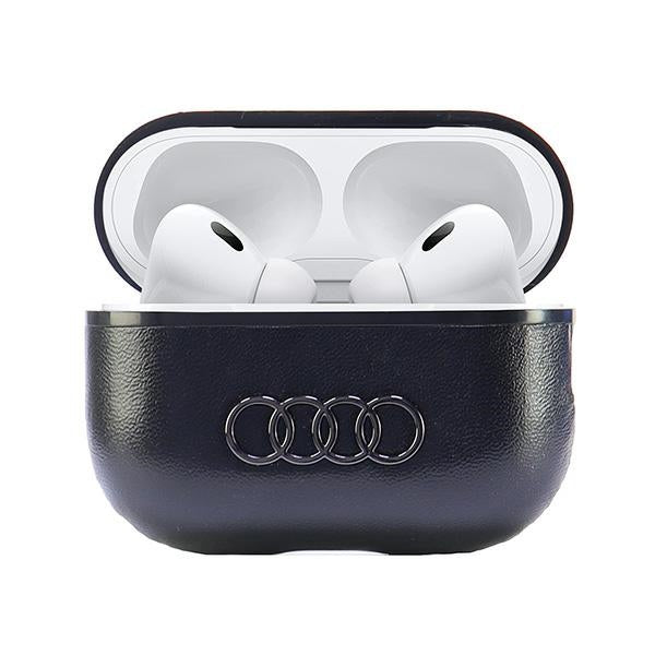 Audi Leather Big Logo AirPods Pro 2 cover black/black AU-APP2-GT/D3-BK