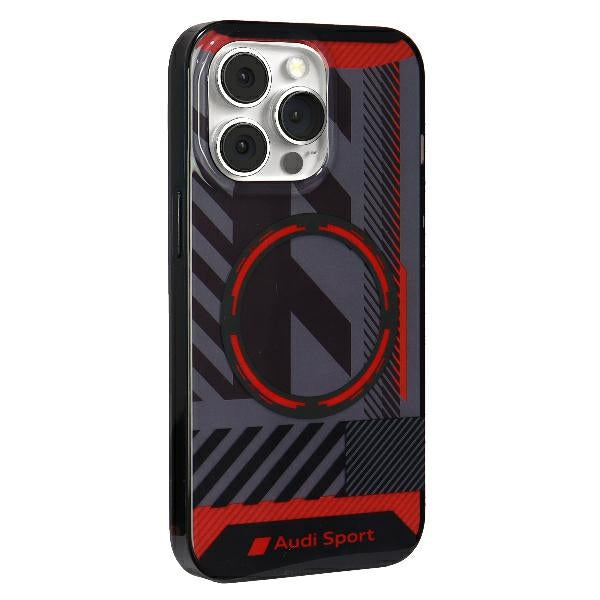 Audi IML Sport MagSafe Case for iPhone 13 Pro Max - Black
