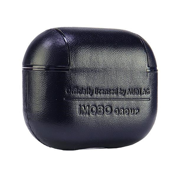 Audi Leather Big Logo Case for AirPods 3 - Black
