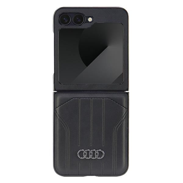 Audi Synthetic Leather MagSafe Case for Samsung Galaxy Z Flip 6 - Black