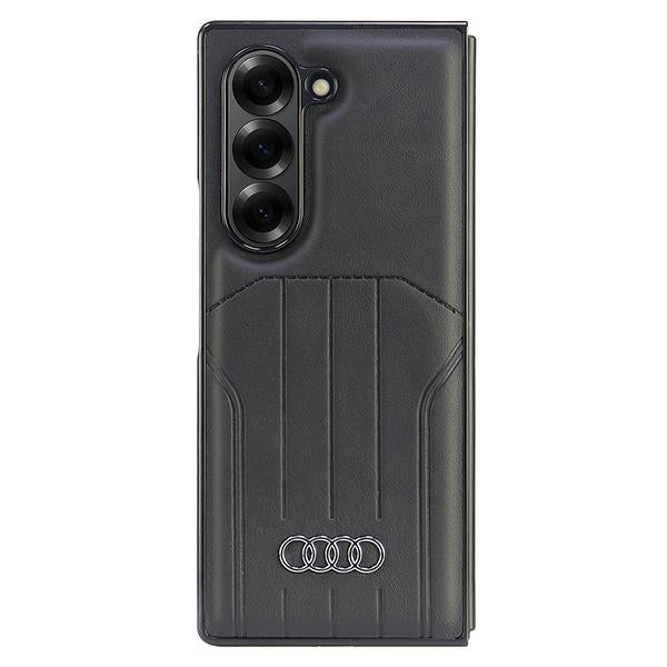 Audi Synthetic Leather MagSafe Case for Samsung Galaxy Z Fold 6 - Black