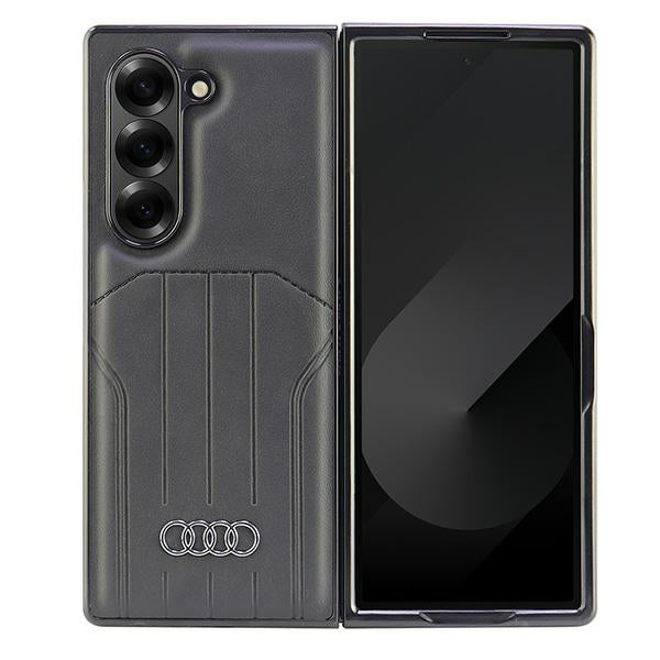 Audi Synthetic Leather MagSafe Case for Samsung Galaxy Z Fold 6 - Black
