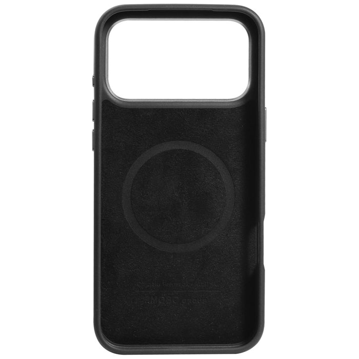 Audi A6 Synthetic Leather MagSafe Case for iPhone 17 Pro Max - Black