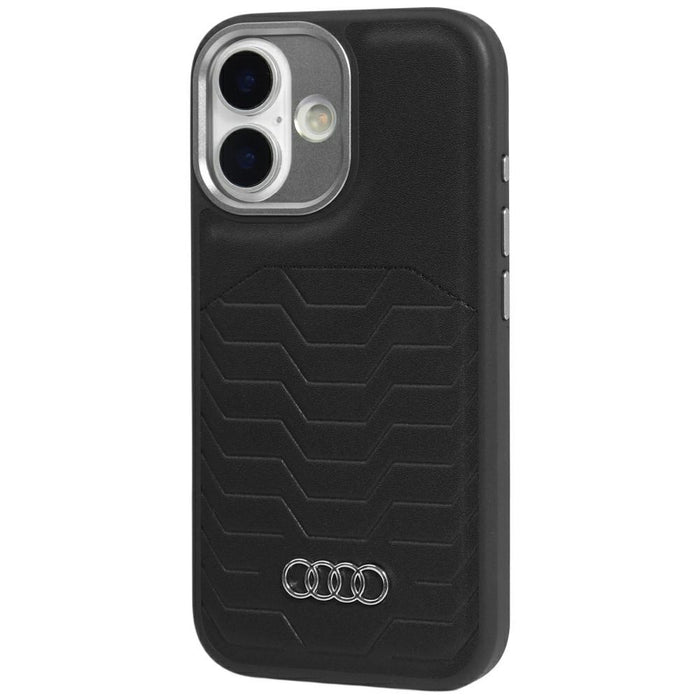 Audi GT Synthetic Leather MagSafe case for iPhone 17 - black