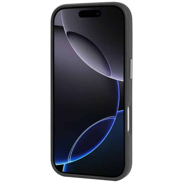 Audi RSQ Carbon Fiber Sport Red Circle MagSafe Case for iPhone 17 Pro Max - Black