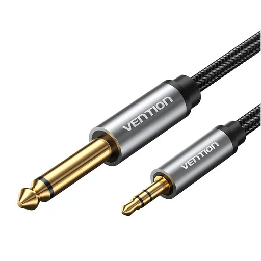 Audio cable mini jack 3.5mm male to jack 6.35mm male Vention BCYHJ 5m - Audio cables<<<Audio<<<InnproXML