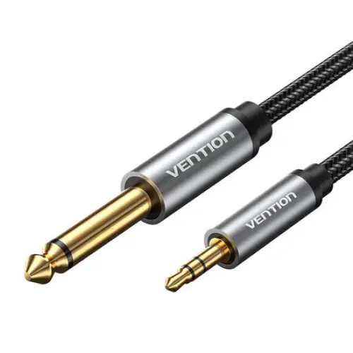 Audio cable mini jack 3.5mm male to jack 6.35mm male Vention BCYHL 10m - Audio cables<<<Audio<<<InnproXML