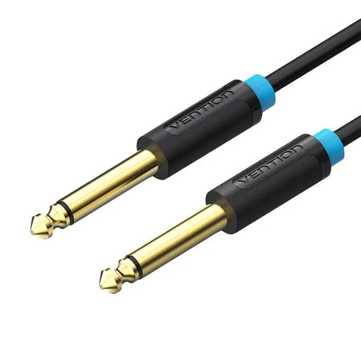 Audio Cable TS 6.35mm Vention BAABF 1m (black) - Audio cables<<<Audio<<<InnproXML