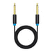 Audio Cable TS 6.35mm Vention BAABI 3m (black) - Audio cables<<<Audio<<<InnproXML