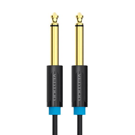 Audio Cable TS 6.35mm Vention BAABJ 5m (black) - Audio cables<<<Audio<<<InnproXML&&&Електроника Телевизори<<<Компютри|