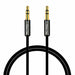 Audio Jack Cable (3.5mm) Akashi ALTJ 35 B 1 m Black - Електроника Телевизори<<<Компютри| Електроника<<<BigBuy&&&Аудио и