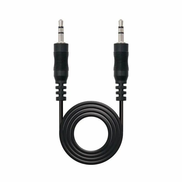 Audio Jack Cable (3.5mm) NANOCABLE 10.24.0120 20 cm - Електроника Телевизори<<<Компютри| Електроника<<<BigBuy&&&Аудио и