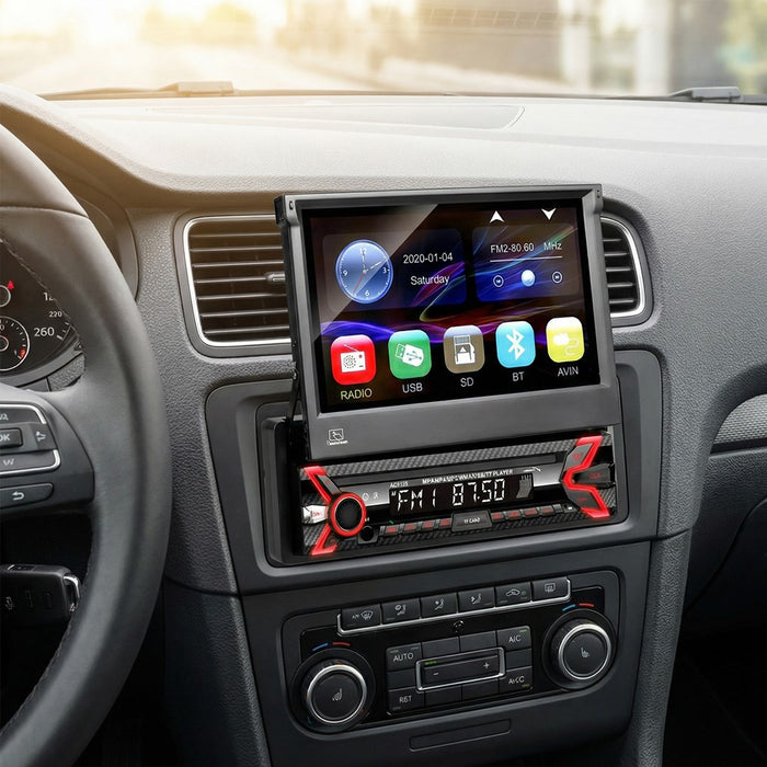 Audiocore AC9100 radio Car Digital Black, Red