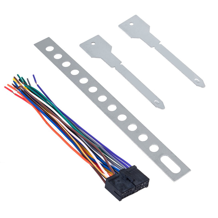 Audiocore AC9100 radio Car Digital Black, Red