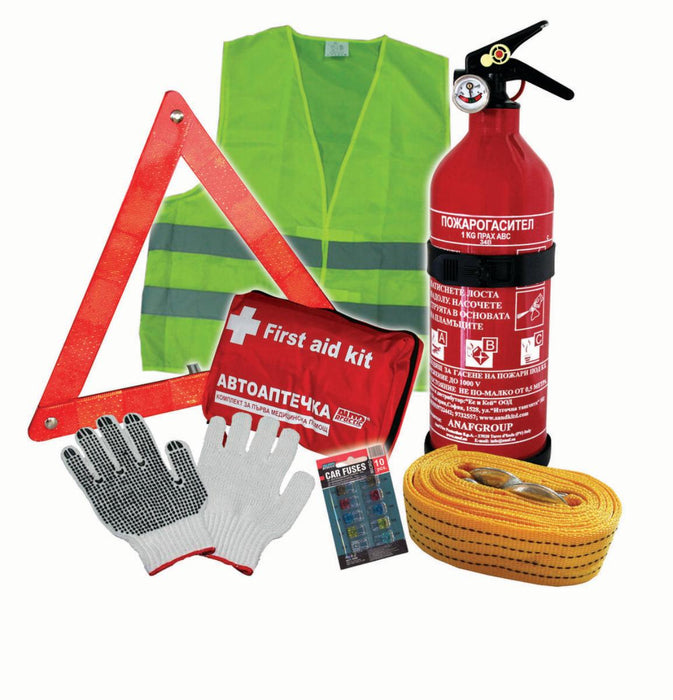 7-PIECE AUTOPRACTIC EMERGENCY CAR KIT