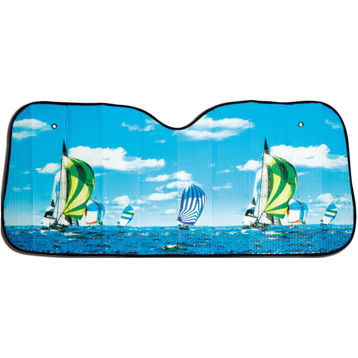CANOPY FOR A CAR 130X60 CM AUTO PRACTIC ON BUBBLES WITH A PICTURE