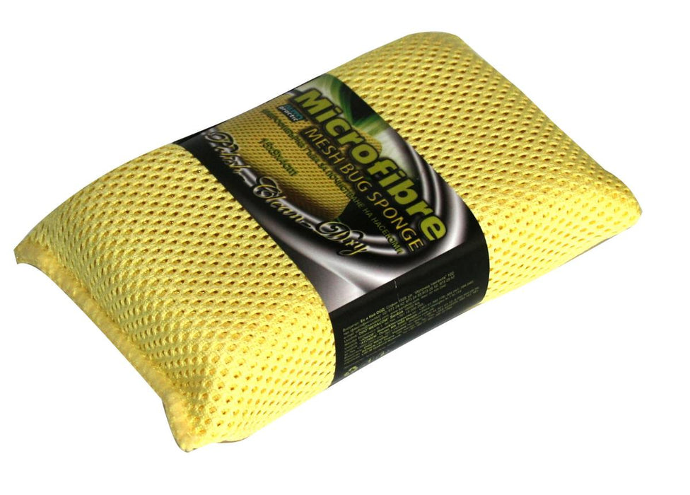 MICROFIBER SPONGE WITH MESH