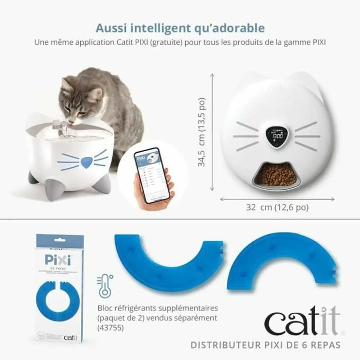 Automatic feeder Catit - Домашни Животни<<<Дом Градина<<<BigBuy&&&Купички за храна и вода<<<Домашни Животни<<<Дом