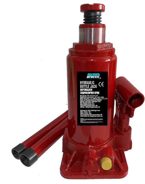 HYDRAULIC BOTTLE JACK 2T