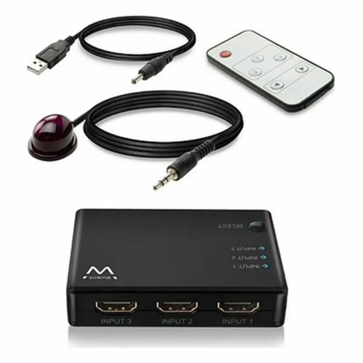 AV Adapter/Converter Ewent EW3730 HDMI 4K Black - Компютър Кабели и адаптери<<<Компютри|