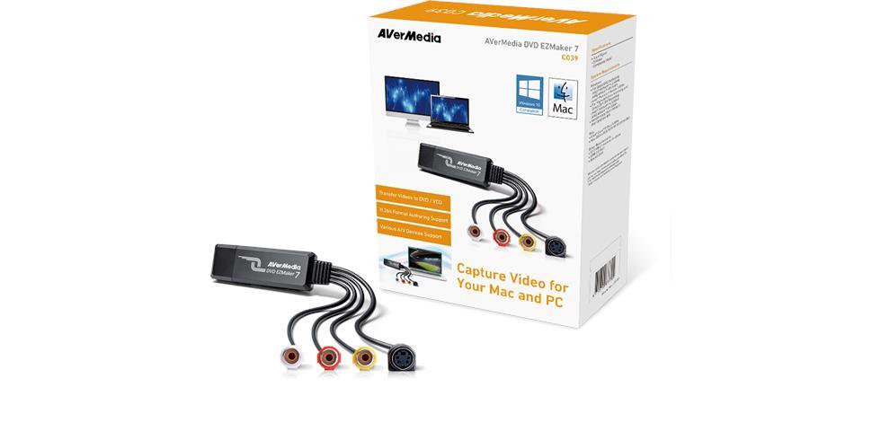 External capture AVerMedia DVD EZMaker 7, USB 2.0