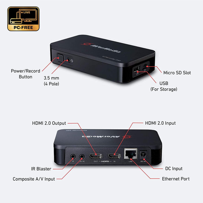 External AVerMedia Capture HD Video EZRecorder 330