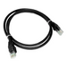 AVIZIO KKU6CZA0.5 networking cable Black 0.5 m Cat6 U/UTP (UTP) - PatchcableKGW-PAT<<<Cables jacks