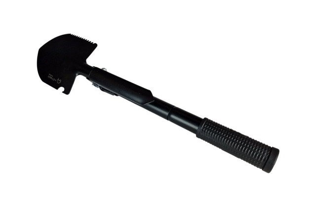 Tactical multifunctional shovel AZYMUT Trapper black +pack
