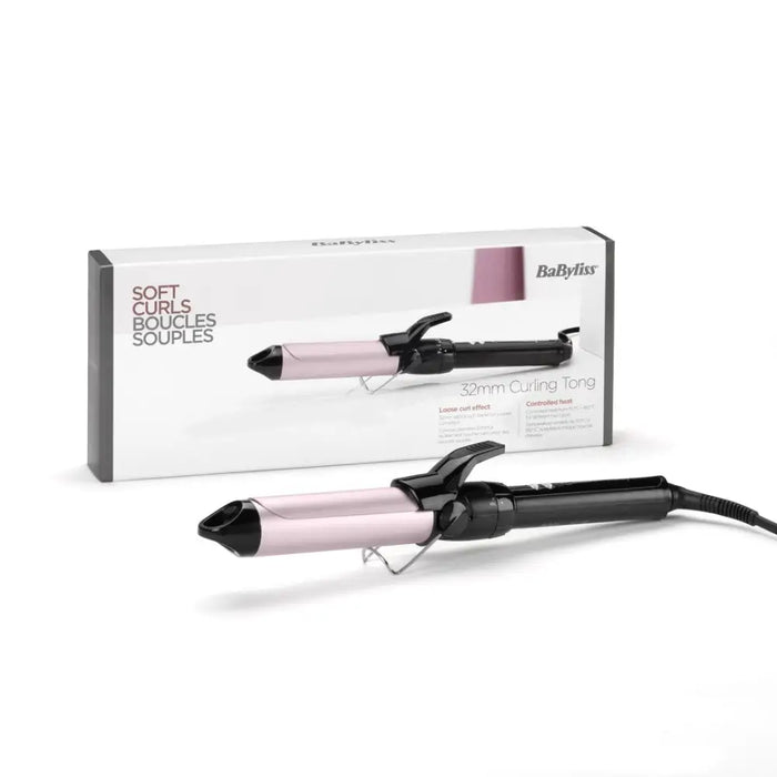 BaByliss Pro 180 C332E Sublim’Touch 32 mm Curling iron Warm Black Pink 70.9’’ (1.8 m) - Hair curlersAGD-LOK<<<Home