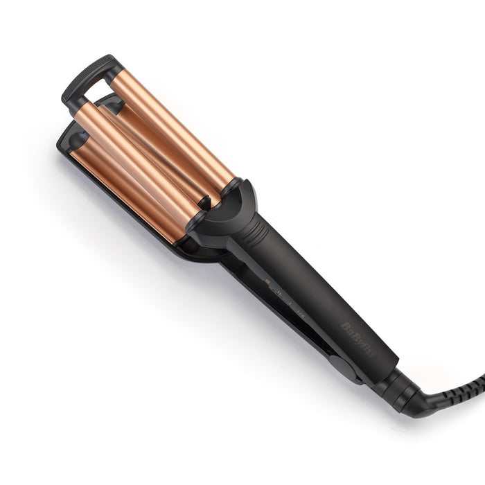 BaByliss Deep Waves Curling iron Warm Black, Orange 98.4" (2.5 m)