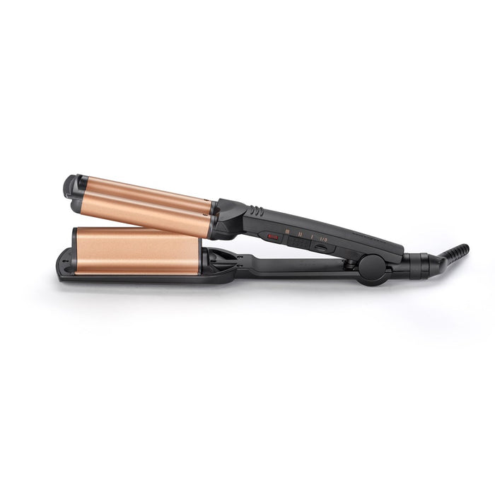 BaByliss Deep Waves Curling iron Warm Black, Orange 98.4" (2.5 m)