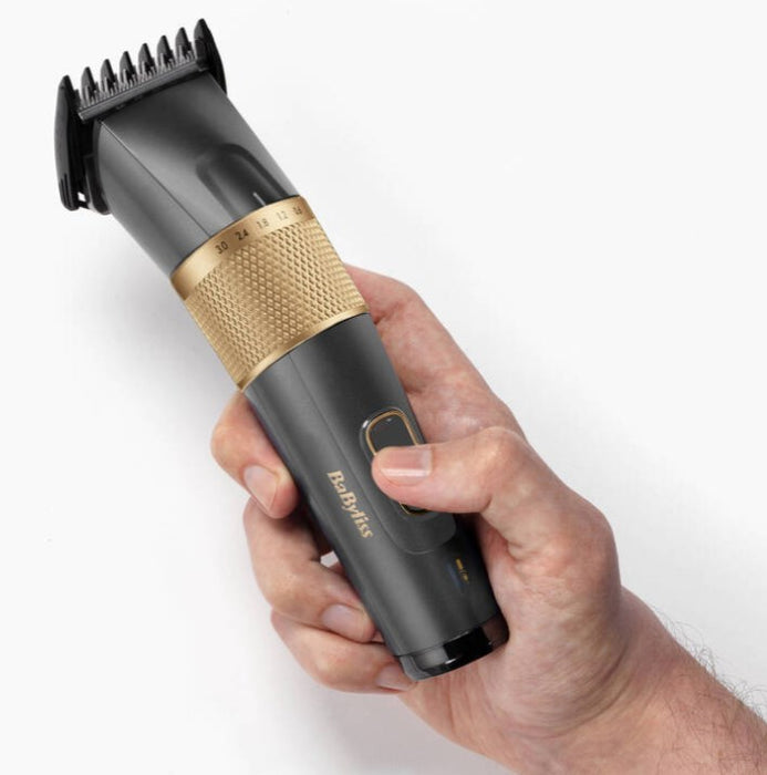 BaByliss E987E hair trimmers/clipper Gold, Graphite Lithium-Ion (Li-Ion)