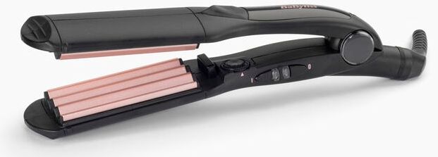 BaByliss The Crimper Texturizing iron Warm Black, Pink 70.9" (1.8 m)