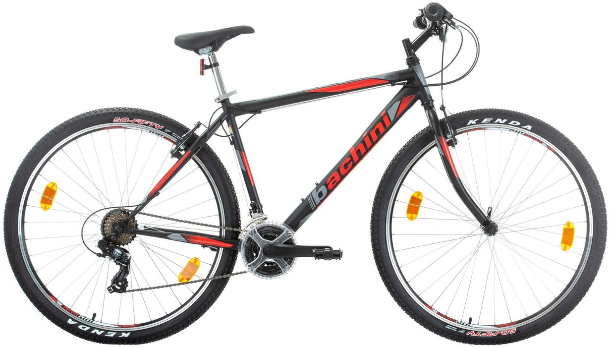 Bicycle BACHINI PRO BLACK/RED MATT 21 SPEEDS, STEEL FRAME