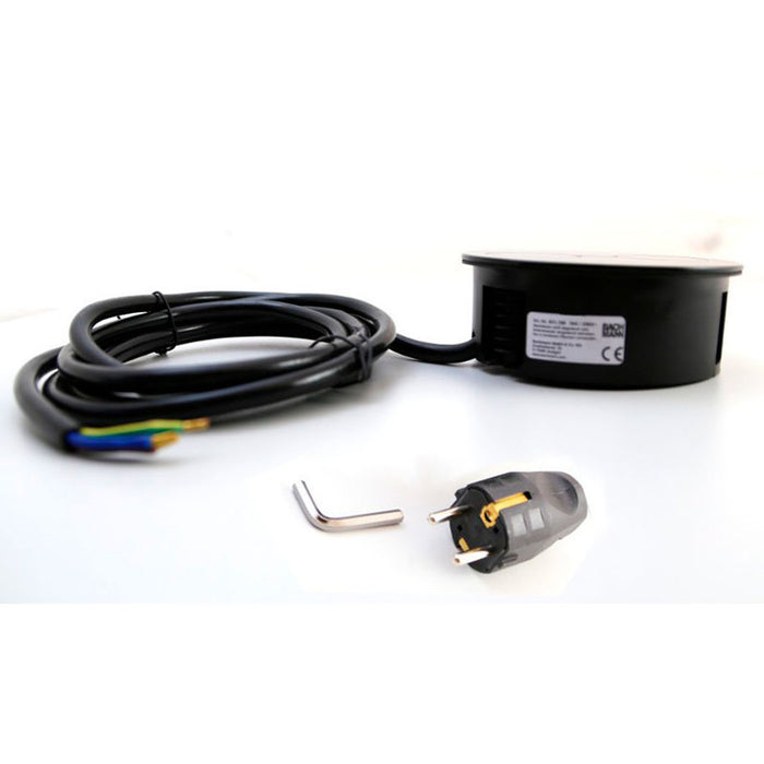 BACHMANN TWIST 2S BUILT-IN POWER SUPPLY WITH 2 SOCKETS, POWER CABLE 2M