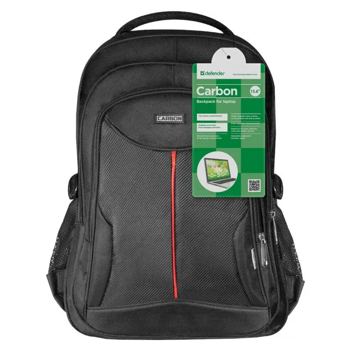 Backpack Defender CARBON 15.6’’ black - RucksacksTPE-PLE<<<Bags backpacks casesTPE<<<ActionPL