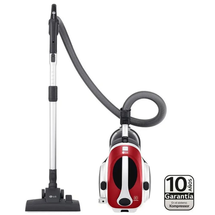 Bagless Vacuum Cleaner LG VK8506NHAG Red 650 W - Почистване Прахосмукачки И Гладене<<<Дом