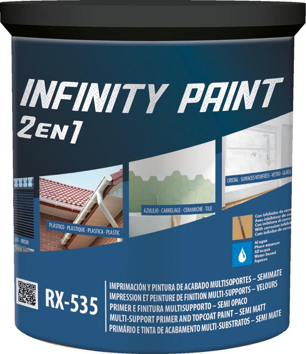 INFINITY 2IN1 GREEN PAINT 0.75L