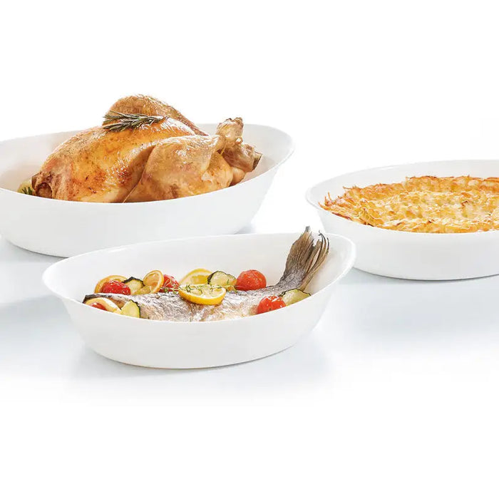 BAKE TRAY SMART CUISINE 32X20X7CM LUMINARC - Съдове за готвене<<<Домашни потреби<<<Кухня<<<Praktiker