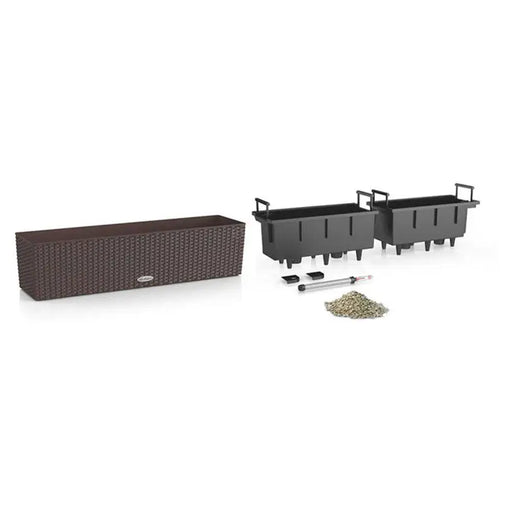 BALCONY 80CM LECHUZA COTTAGE - Сандъци<<<Саксии кашпи и цветарници<<<Градина<<<Praktiker&&&Сандъци<<<Саксии кашпи и