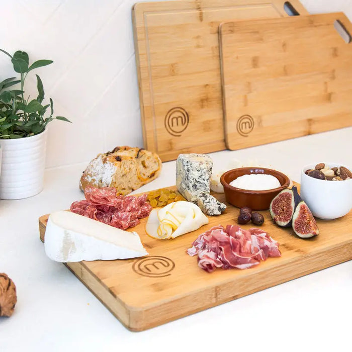 BAMBOO CUTTING BOARD 2 PIECES MASTER CHEF - Дъски ножове и белачки<<<Домашни потреби<<<Кухня<<<Praktiker