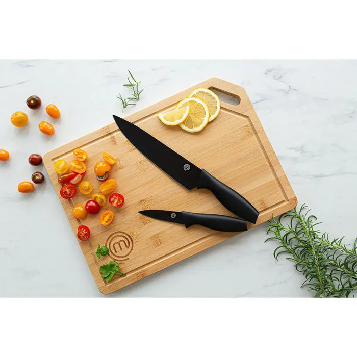 BAMBOO CUTTING BOARD 2 PIECES MASTER CHEF - Дъски ножове и белачки<<<Домашни потреби<<<Кухня<<<Praktiker