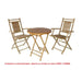 BAMBOO GARDEN TABLE F60X72CM GARDEN KINGS - Маси<<<Градински мебели<<<Градина<<<Praktiker