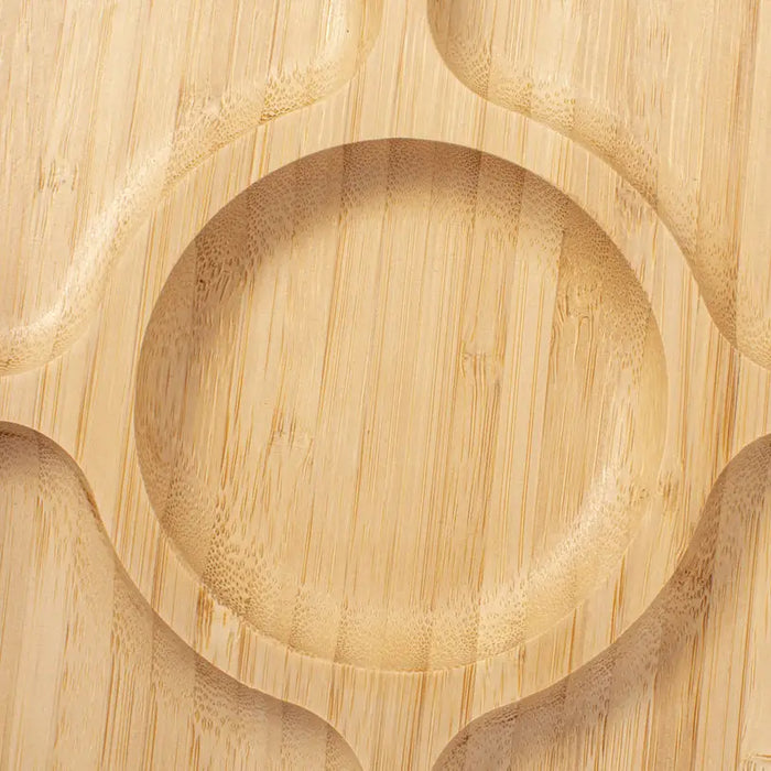 BAMBOO PLATO 28CM Z1100 ZOKURA - Сервизи чаши и чинии<<<Домашни потреби<<<Кухня<<<Praktiker